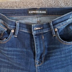 Express mid rise jeggings
